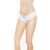 Coquette - Low Rise Stretch Lace and Satin Panty O/S (White/Blue) | Zush.sg