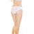 Coquette - Low Rise Stretch Scallop Lace Panty O/S (White) Lingerie (Non Vibration) 883124151434 CherryAffairs