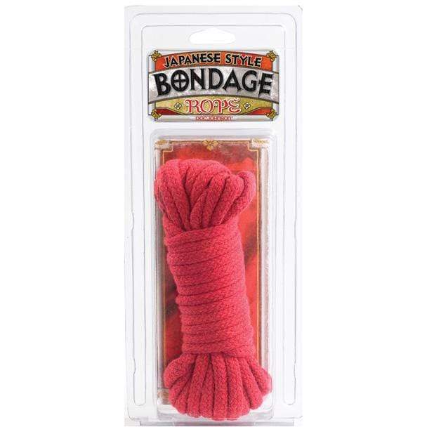 Doc Johnson - Japanese Style Bondage Cotton Rope (Red) Rope 782421566104 CherryAffairs