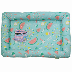 DoggyMan - Hayashi Sarara Feel Edged Summer Festival Water Resistent Pet Bed (Blue) Pet Bed 4976555916713 CherryAffairs