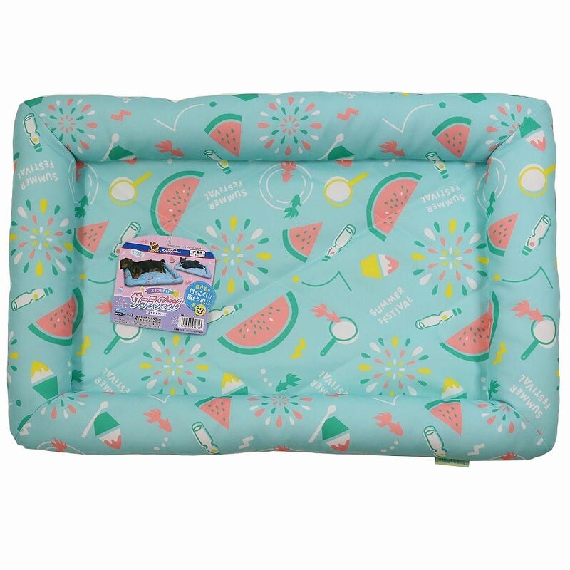 DoggyMan - Hayashi Sarara Feel Edged Summer Festival Water Resistent Pet Bed (Blue) Pet Bed 4976555916713 CherryAffairs