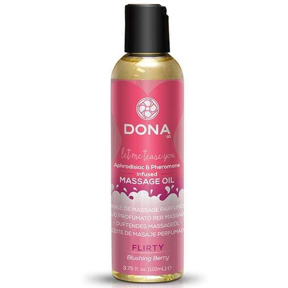 Dona - Let Me Tease You Aphrodisiac and Pheromone Infused Flirty  Blushing Berry Massage Oil 110ml | Zush.sg