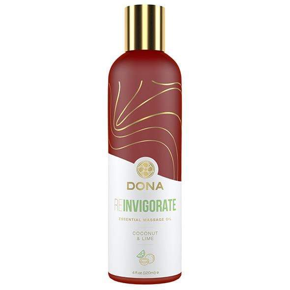 Dona -  Reinvigorate Coconut Lime Essential Massage Oil 120ml | Zush.sg