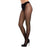 Dreamgirl - Fishnet Pantyhose with Solid Knitted Panty Design with Calf Back Seam Stockings Costume (Black) Stockings 888368308033 CherryAffairs