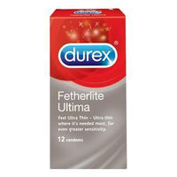 Durex - Fetherlite Ultima Condoms 12's - Zush.sg