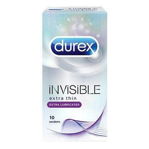Durex - Invisible Extra Lubricated 10'S (Clear) | Zush.sg