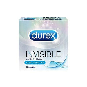 Durex - Invisible Extra Sensitive 3'S (Clear) | Zush.sg