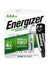 Energizer - Recharge Power Plus NH12U Pack of 4 AAA (700 mAh) Battery 8888021301526 CherryAffairs