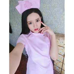 EROX - Royal Road Sexy Nurse Costume (Pink) | CherryAffairs Singapore