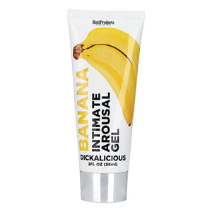 Hott Products - Dickalicious Intimate Flavored Arousal Gel 2oz (Banana) Arousal Gel 818631020263 CherryAffairs