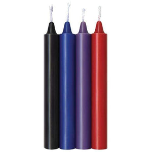 Icon Brands - Make Me Melt Sensual Warm Drip Candles Pack of 4 (Multi Colour) Massage Candle 324387531 CherryAffairs