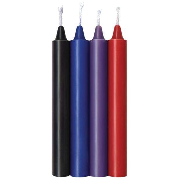Icon Brands - Make Me Melt Sensual Warm Drip Candles Pack of 4 (Multi Colour) Massage Candle 324387531 CherryAffairs