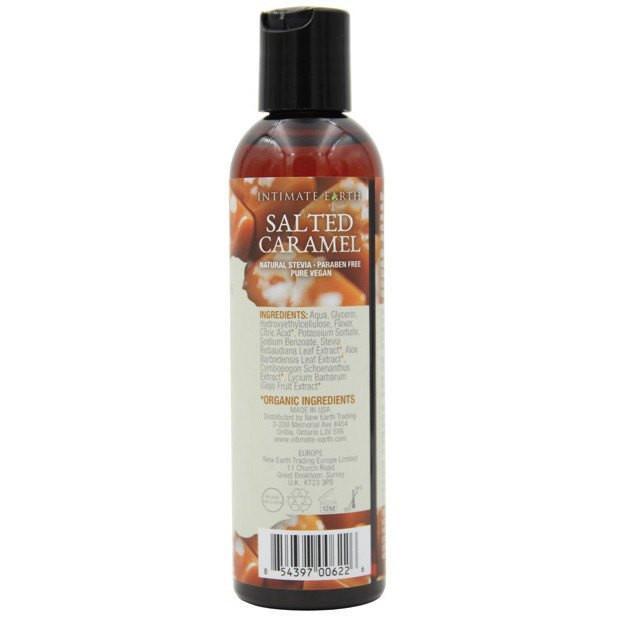 Intimate Earth - Lubricant Salted Caramel 120 ml (Orange) Lube (Water Based) 854397006226 CherryAffairs