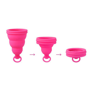 Intimina - Lily Cup One The Perfect Starter Menstrual Cup (Pink) Menstrual Cup 7350075026065 CherryAffairs