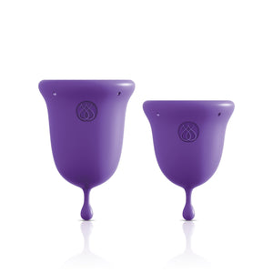 JimmyJane - Intimate Care Menstrual Cups (Purple) | CherryAffairs Singapore