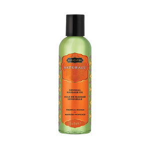 Kama Sutra - Naturals Sensual Scented Massage Oil 2 oz (Tropical Mango) Massage Oil 739122102834 CherryAffairs