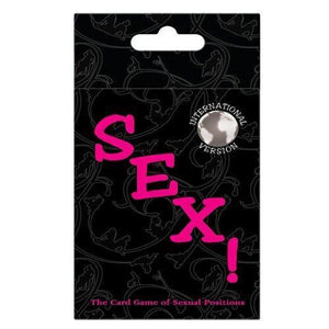 Kheper Games - International Sex! Sexual Position Card Game (Black) | Zush.sg