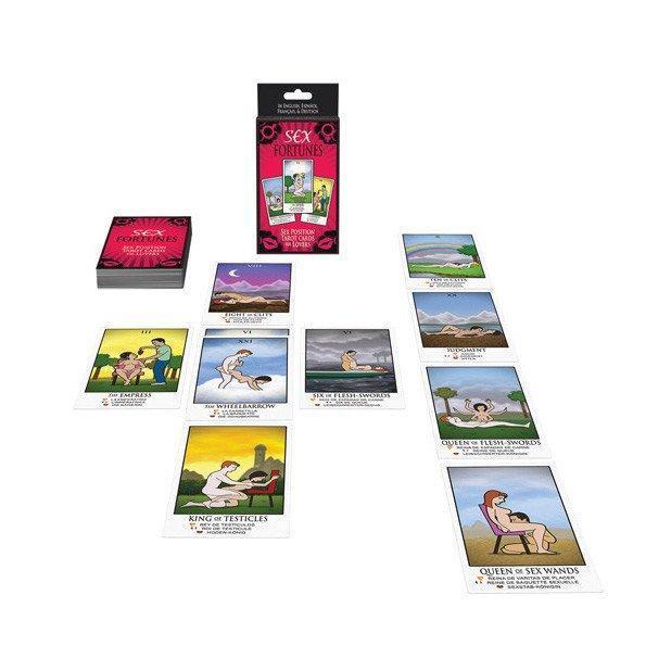 Kheper Games - Sex Fortunes Tarot Cards for Lovers (Red) | CherryAffairs Singapore