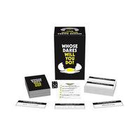 Kheper Games - Whose Dares Will You Do Card Game (Black) | Zush.sg