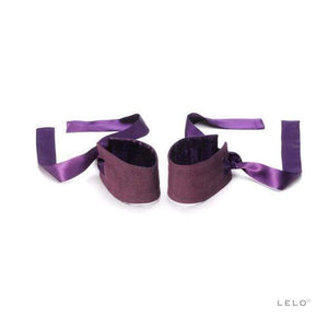 Lelo - Etherea Silk Cuffs (Purple) | Zush.sg