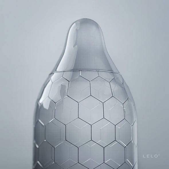 LELO - HEX Latex Condoms Original 3 Pack    Condoms