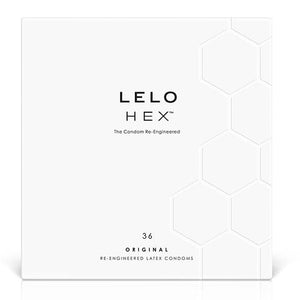 LELO - HEX Latex Condoms Original LL1201 CherryAffairs
