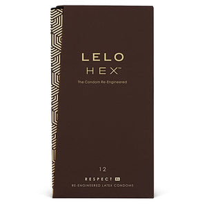 LELO- HEX Latex Condoms Respect XL LL1203 CherryAffairs