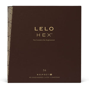 LELO- HEX Latex Condoms Respect XL LL1204 CherryAffairs