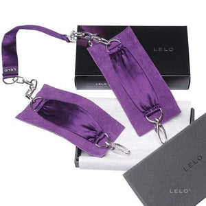 Lelo - Sutra Chainlink Cuffs (Purple) | CherryAffairs Singapore