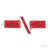Lelo - Sutra Chainlink Cuffs (Red) | Zush.sg