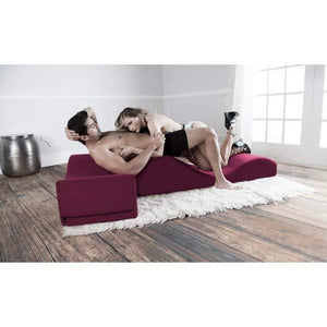 Liberator - Equus Wave Sex Furniture  (Velvish Merlot) Sex Furnitures 324150510 CherryAffairs