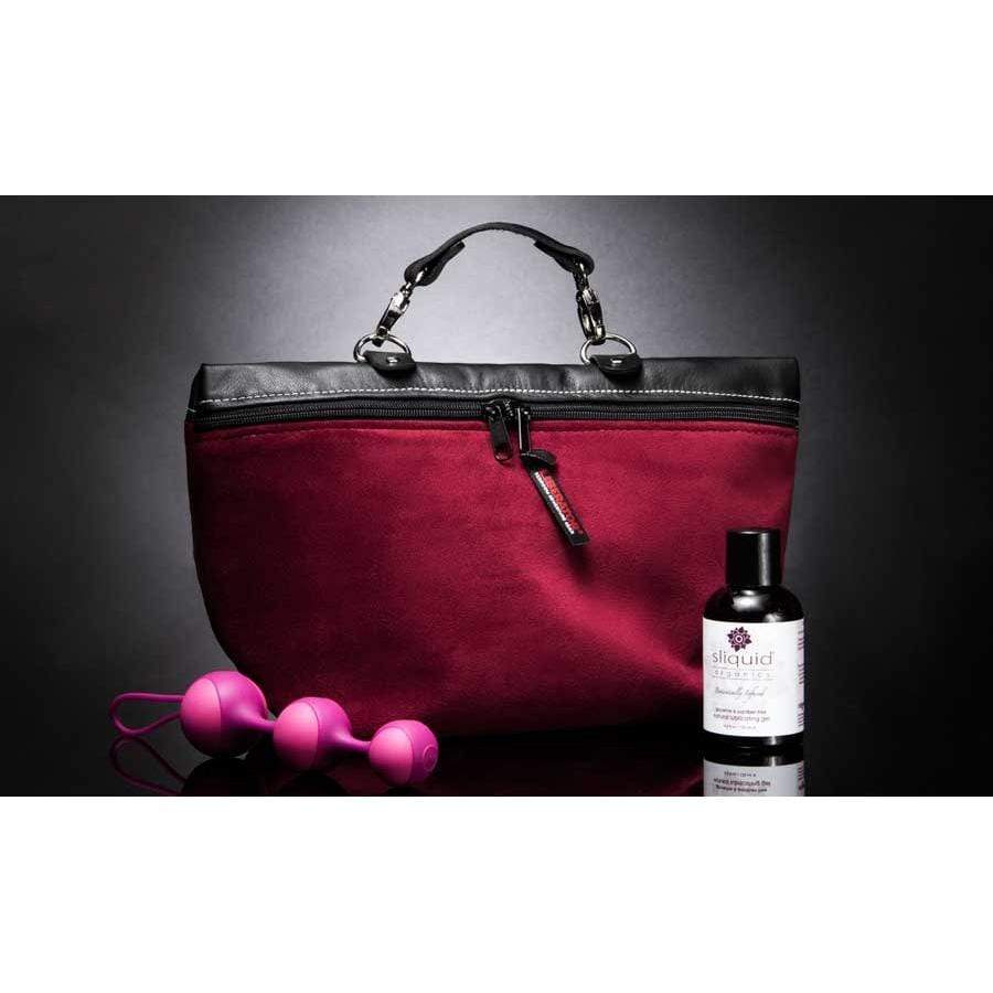 Liberator - Moto Toy Storage Bag (Velvish Aubergine) Sex Furnitures 324151716 CherryAffairs