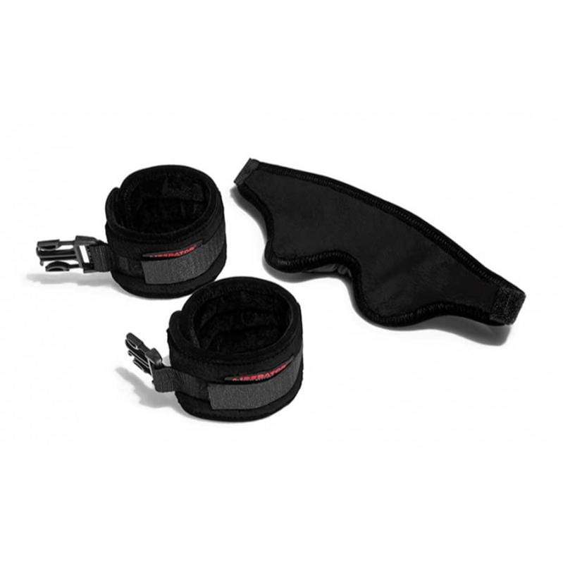 Liberator - Plush Tease BDSM Kit (Black) BDSM Set 845628023242 CherryAffairs