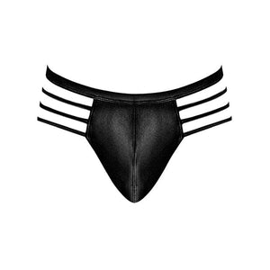 Male Power - Cage Matte Cage Thong Underwear L/XL (Black) Gay Pride Underwear 845830084246 CherryAffairs