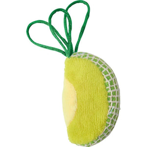 Marukan - Kamu Kamu Dental Care Mesh Fruit Melon Cat Stuffed Toys (Green) Cat Toys 4906456576174 CherryAffairs