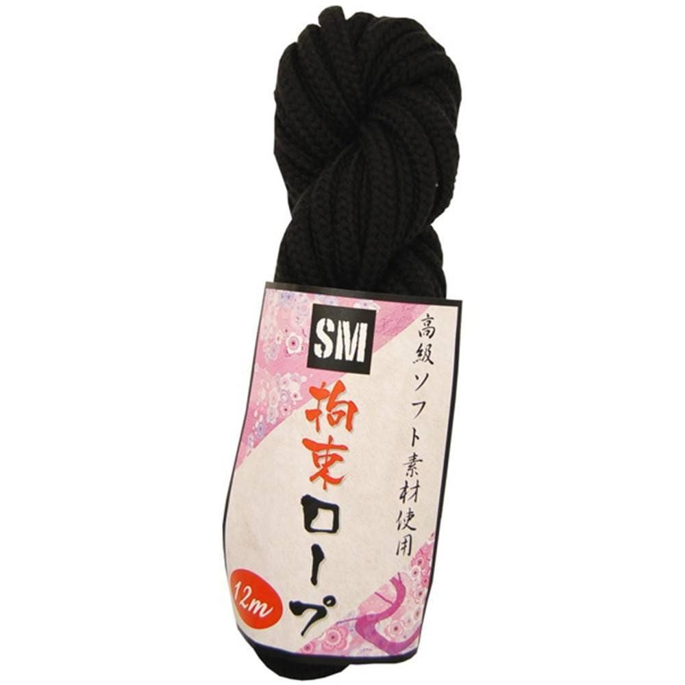 Mu - SM Restraint Rope 12 m (Black) | CherryAffairs - Zush.sg