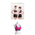 Naya Nina - Seamless Underwear / Wireless Bra NA15180001 (Black) | CherryAffairs Singapore