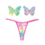 Neva Nude - Naughty Knix Rainbow Sherbet Velvet G String with Butterfly Pasties O/S (Rainbow) Nipple Covers 622851433 CherryAffairs