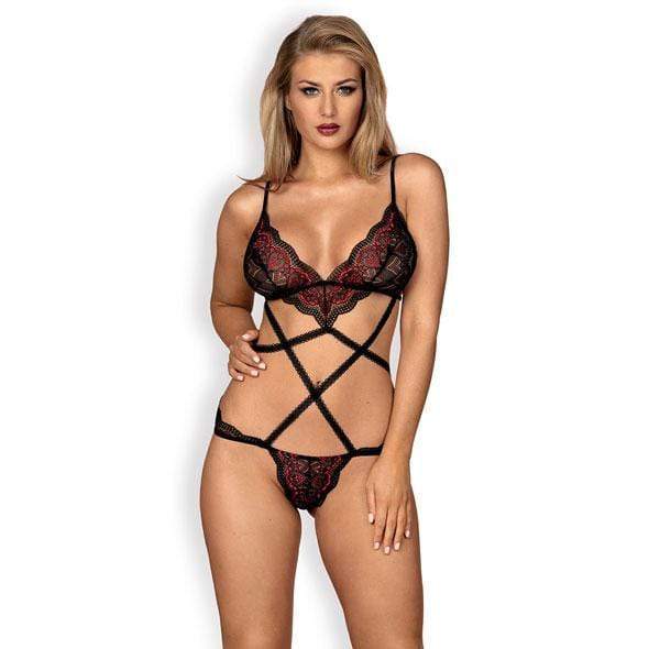 Obsessive - Megies Teddy Costume L/XL (Black) | Zush.sg