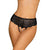 Obsessive - Pearlove Panties S/M (Black) Lingerie (Non Vibration) 5901688232019 CherryAffairs