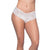 Oh la la cheri - Suzette Soft Textured Lace High Leg Tanga 1X (White) | Zush.sg