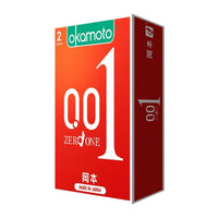 Okamoto - 001 Hydro Polyurethane Ultra Thin Condom 2pcs | Zush.sg