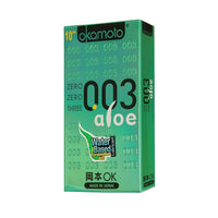 Okamoto - 003 Aloe Condoms 10's | Zush.sg