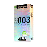 Okamoto - 003 Platinum Condoms 10's | Zush.sg