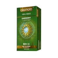 Okamoto - Harmony Vibra-Ribbed Condoms 12's | Zush.sg