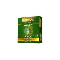 Okamoto - Harmony Vibra-Ribbed Condoms 3's | Zush.sg