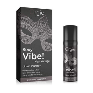 Orgie - Sexy Vibe High Voltage Liquid Vibrator Gel Tingling Effect 15ml | Zush.sg