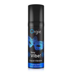 Orgie - Sexy Vibe Liquid Vibrator Gel Tingling Effect 15ml | Zush.sg