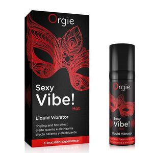 Orgie - Sexy Vibe Liquid Vibrator Gel Tingling Hot Effect 15ml | Zush.sg