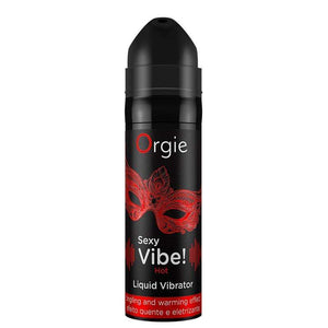 Orgie - Sexy Vibe Liquid Vibrator Gel Tingling Hot Effect 15ml | CherryAffairs Singapore